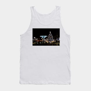 Fountain and Tree Tank Top